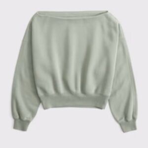 Abercrombie - Sunday Slash Top - Frosty Olive - L